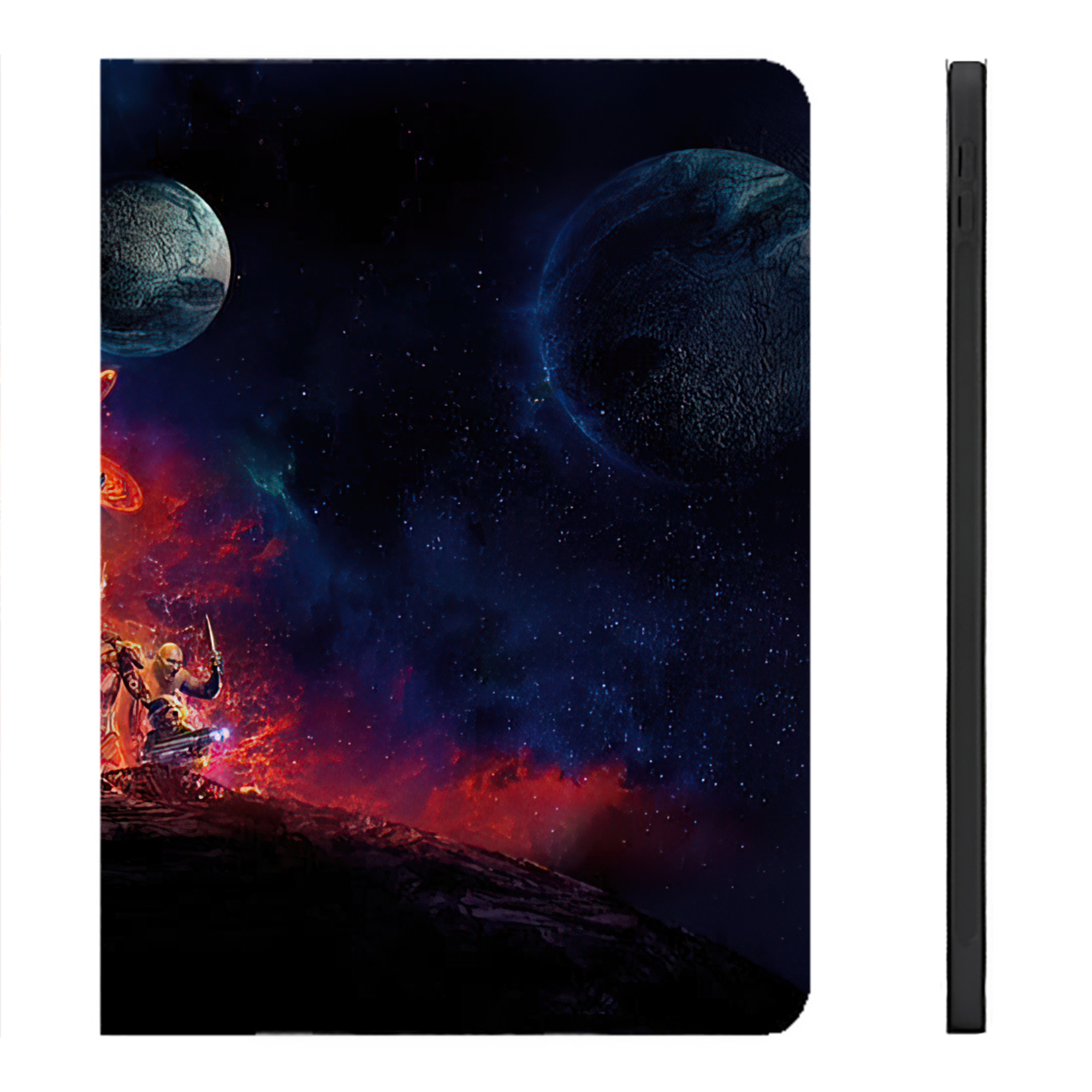 （画像用） アベンジャーズ The Avengers IPadケース ペンホルダー付き ブックスタイルデザイン